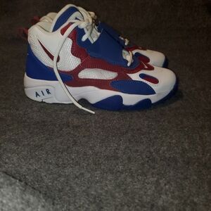 Nike Air Speed Turf GS 'White Rush/Blue/Red' Size 6Y DZ4449-100 Sneaker Shoes